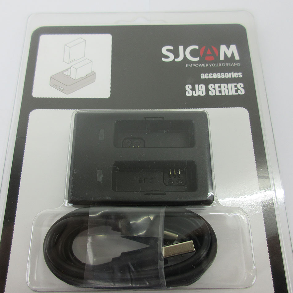 Dock Sạc Đôi Cho Camera Hành Trình SJCam SJ9 Series - Hàng Nhập Khẩu