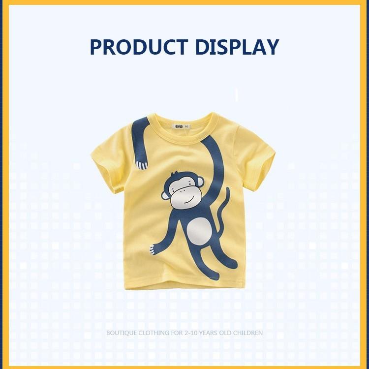 Áo thun trẻ em 100%Cotton Chất vải thoáng mát,thấm hút mồ hôi tốt,họa tiết màu sắc đẹp.TN002