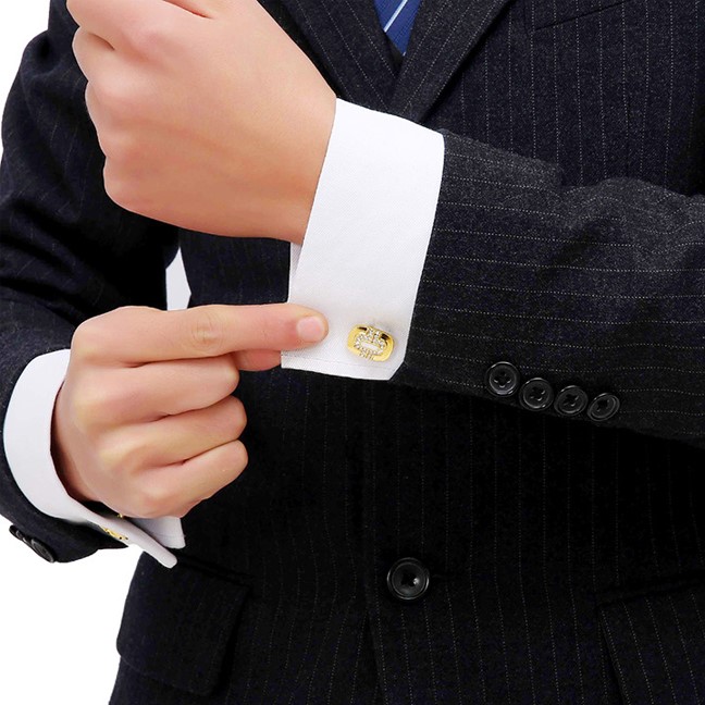 Khuy Măng Sét – Cufflink Cao Cấp QT2027