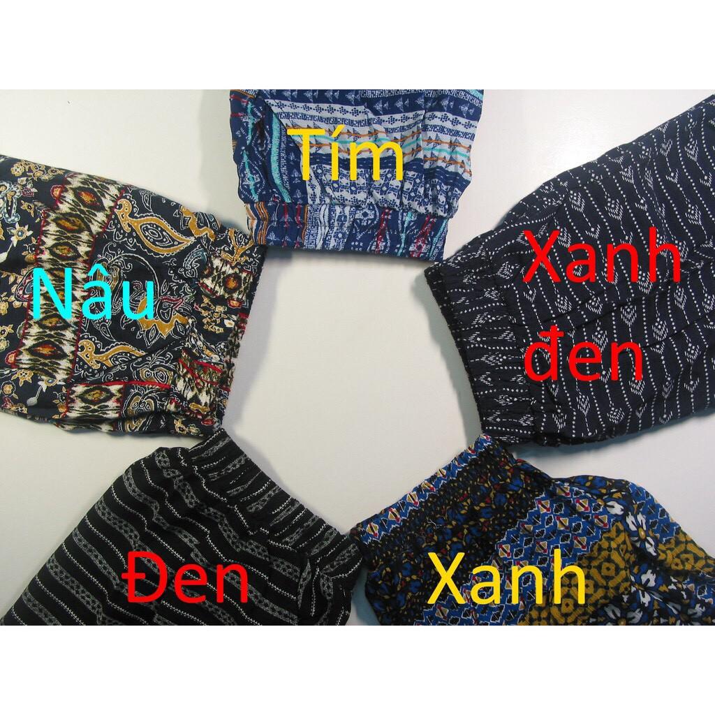 Combo 03 quần short lanh ren chân