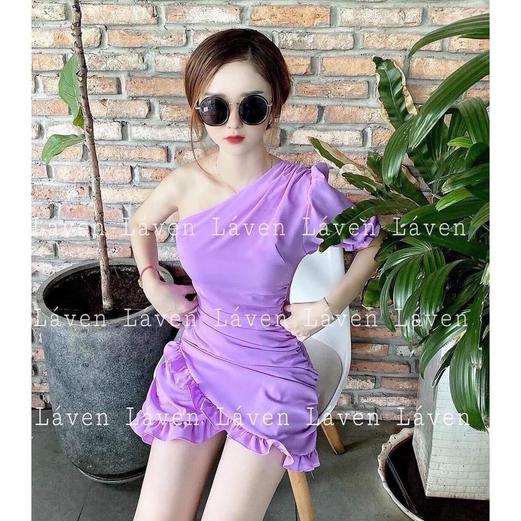 ĐẦM NỮ LỆCH VAI ĐUÔI CÁ XINH XẮN