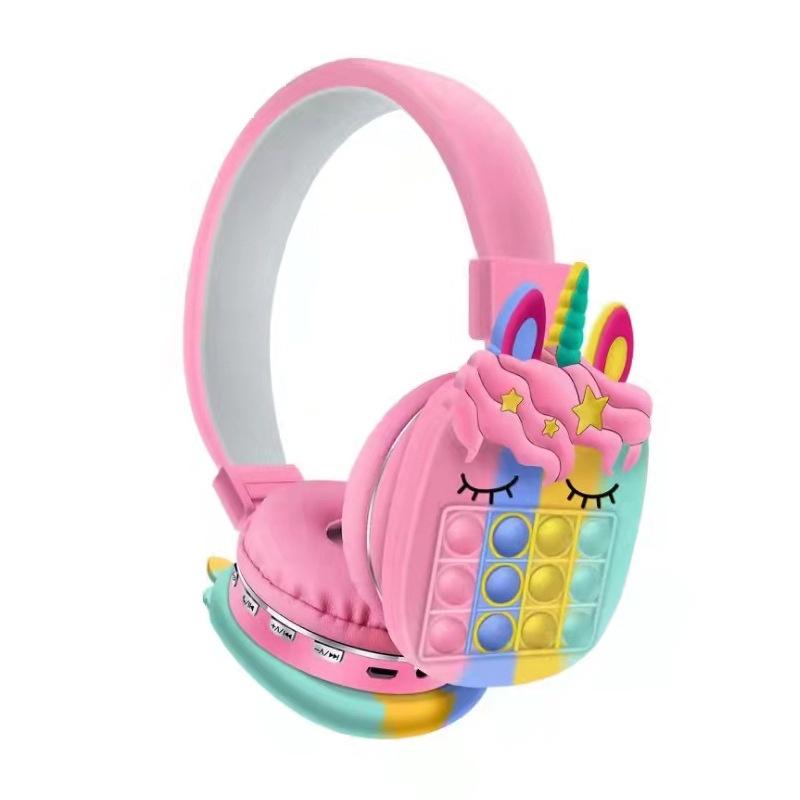 Tai nghe bluetooth chụp tai không dây chống ồn blutooth chơi game tại nghe chụp tai bluetooth không dây có mic thể thao android unicorn tai nghe