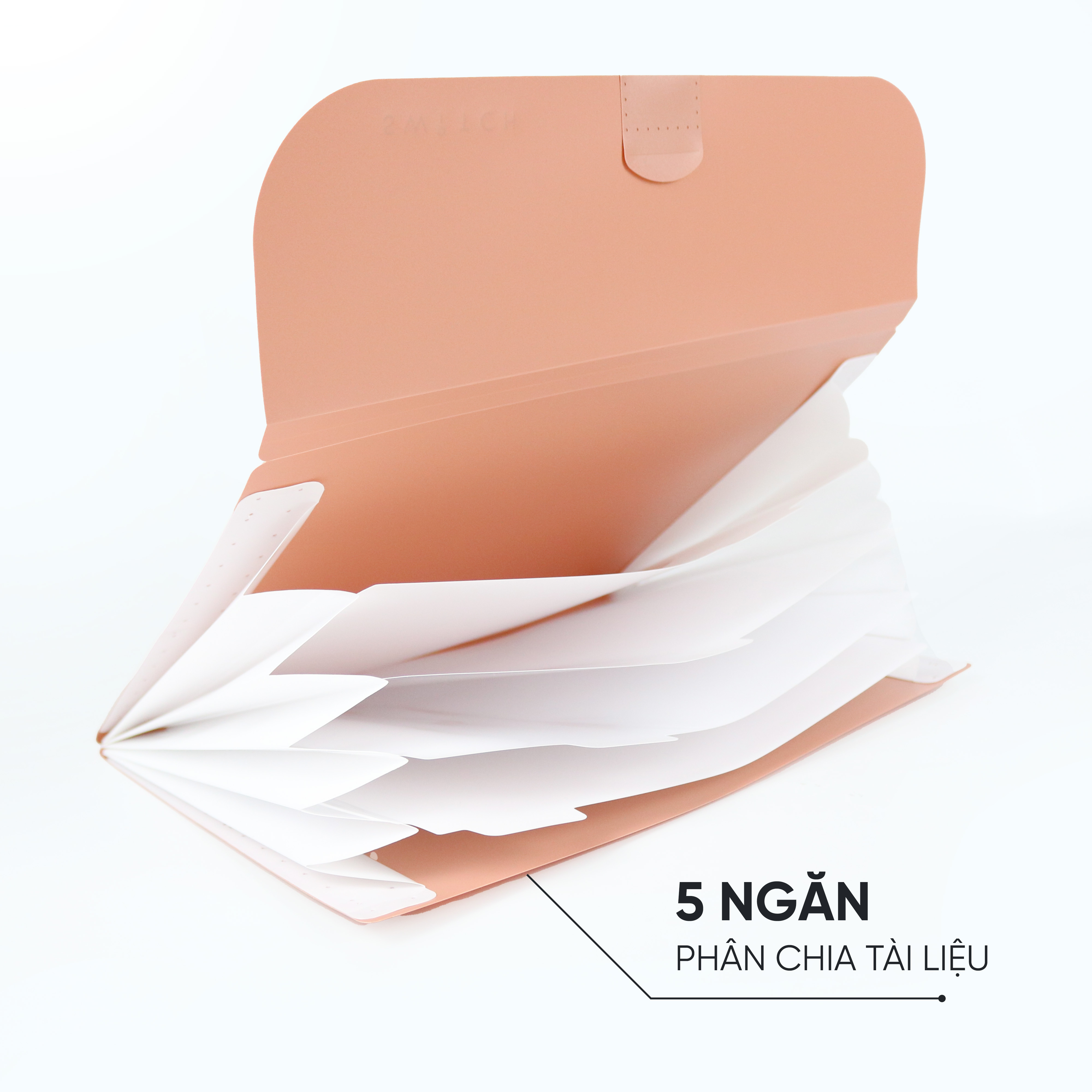 Cặp Đựng Tài Liệu A4 Nhiều Ngăn AO+ Switch OFF