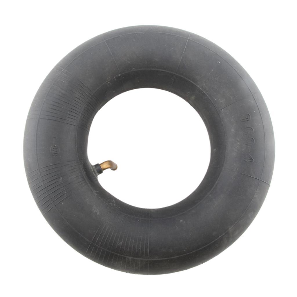 2pcs 3.50"X8" 3.50-8 3.5-8 3.50/8 BLACK RUBBER TYRE INNER TUBE BENT VALVE STEM