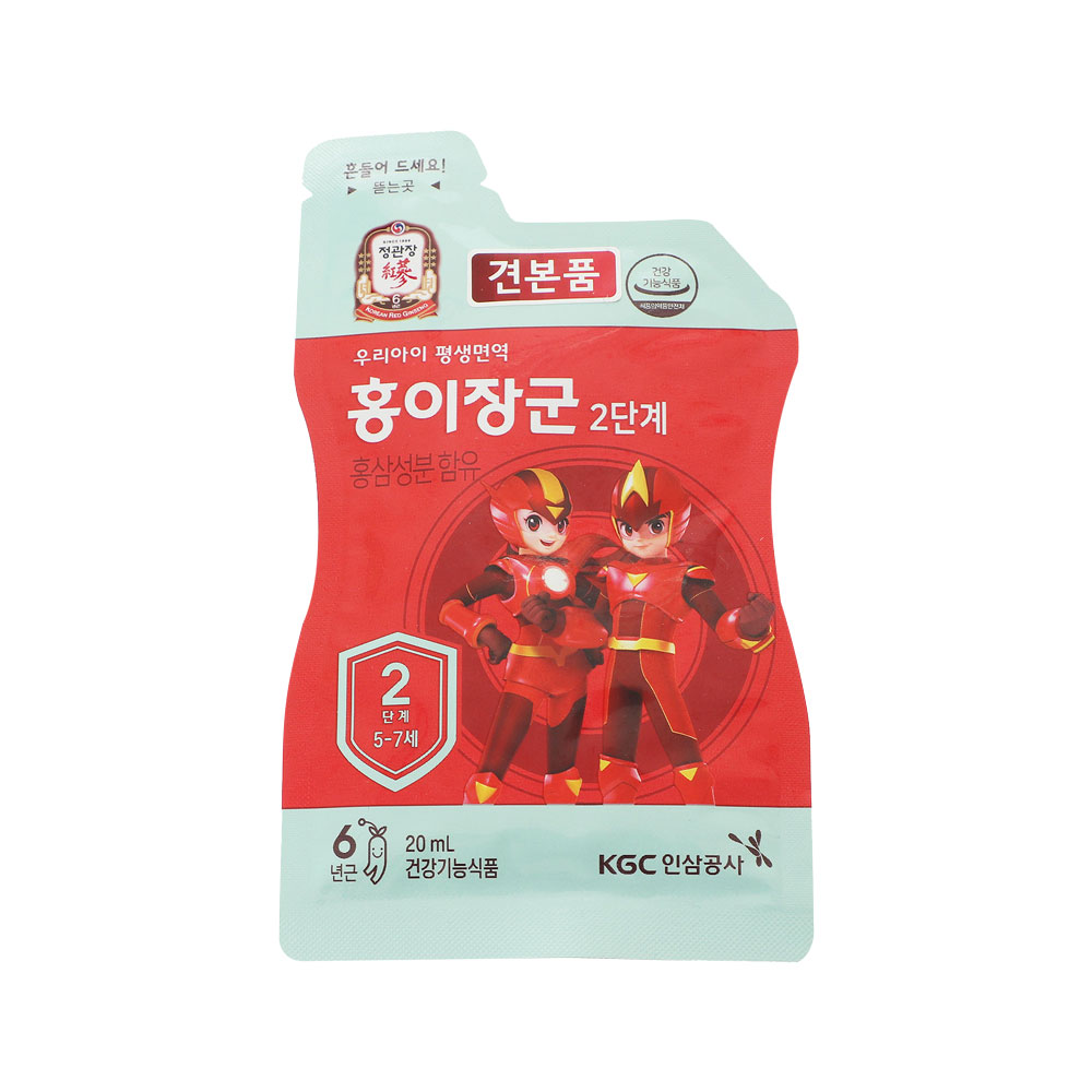 Hồng Sâm Trẻ Em Kgc Cheong Kwan Jang Số 2 (20ml X 30 Gói)