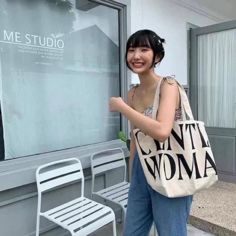 TÚI CHỮ TOTE OVERSIZE