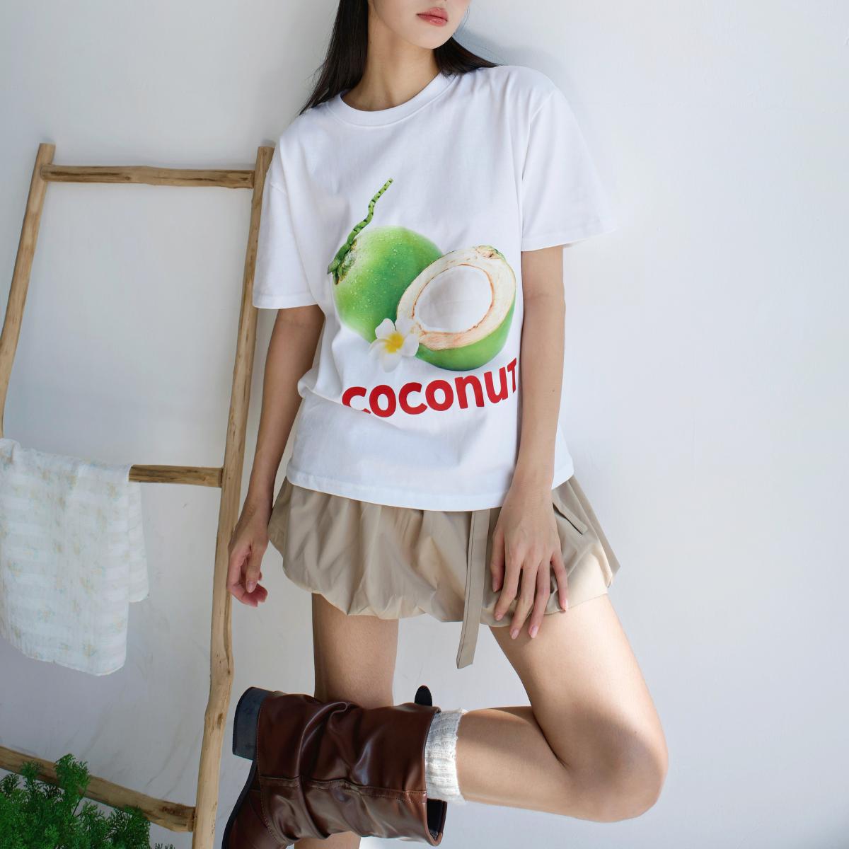 Chân váy bí dáng bồng xòe có quần trong kiểu dáng trẻ trung Bubble Miều Est.2013