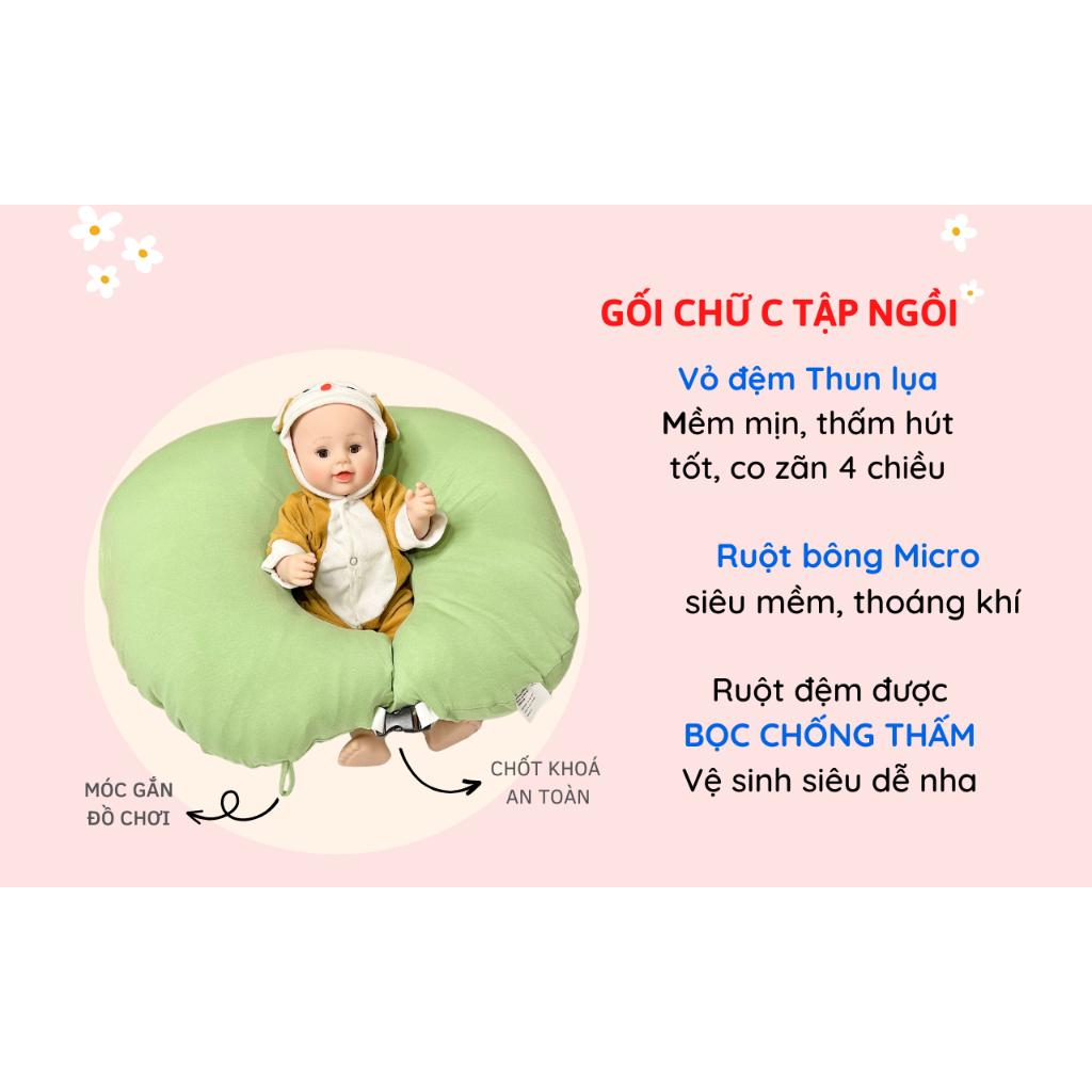 Gối Chữ C Tập Ngồi Hapiso