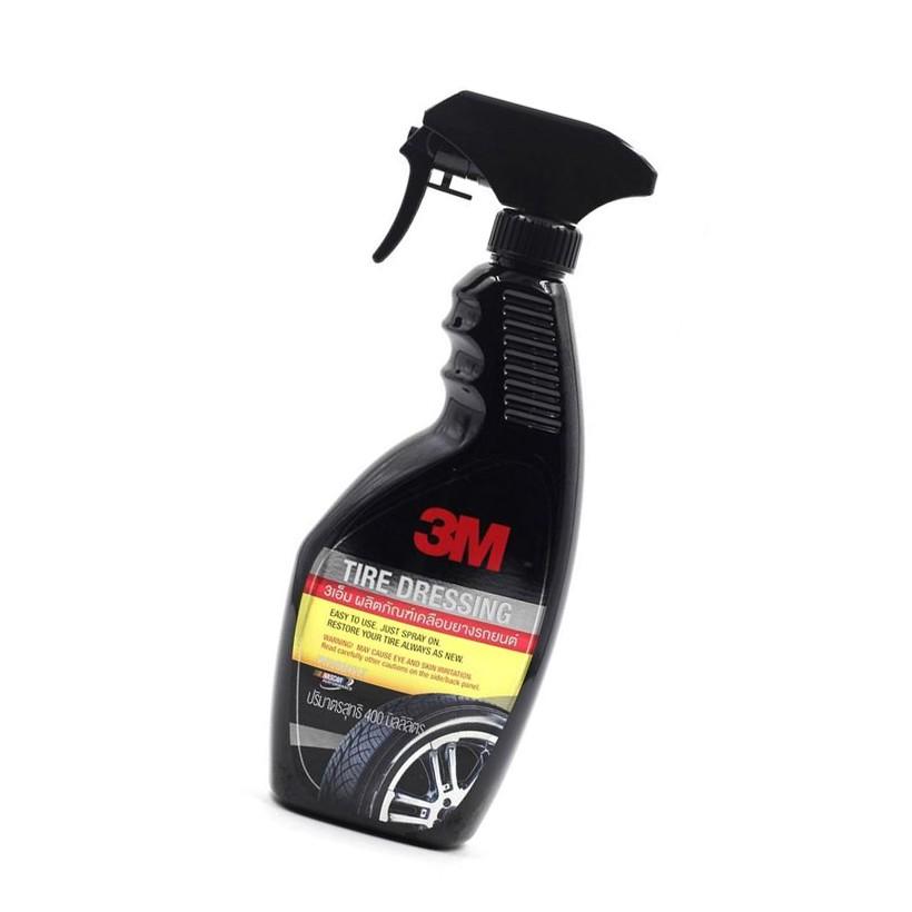 Chai Xịt Bảo Dưỡng Và Phủ Bóng Lốp Xe 3M 39042 LT Tire Dressing 400ml - 3M Long Vu