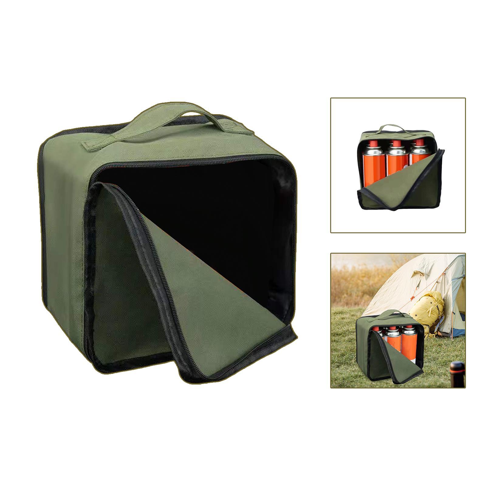 Gas Tank Storage Bags Wear Resistant Gas Canister Bag for Backpacking Picnic Hiking