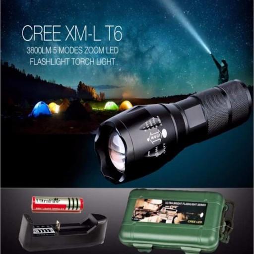 Đèn pin sạc siêu sáng thế hệ mới XML - T6