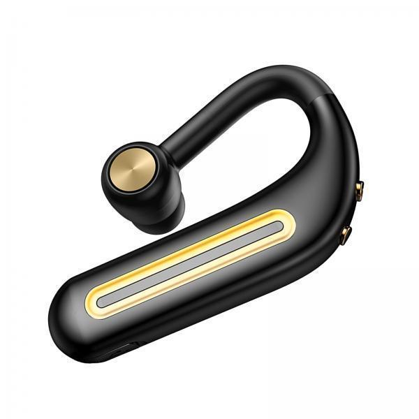2x Bluetooth Earphone IPX7 Waterproof Sweatproof Handsfree with Microphone in Ear Stereo Earbuds for Trucker Android Driving