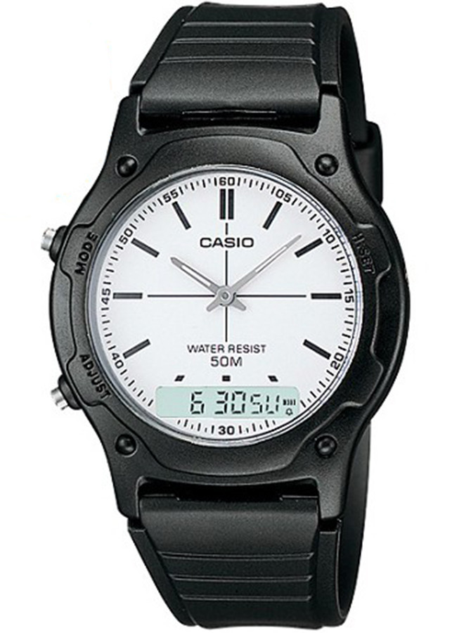 Đồng hồ unisex dây nhựa Casio AW-49H-7EVDF