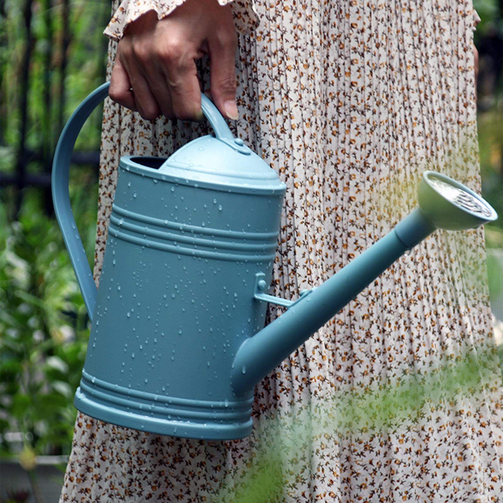 0.47 Gallon Watering Can with Sprinkler Head Plant Watering Can Small Long Spout Watering Can Garden Flowers Watering Pot for Indoor Outdoor Plants