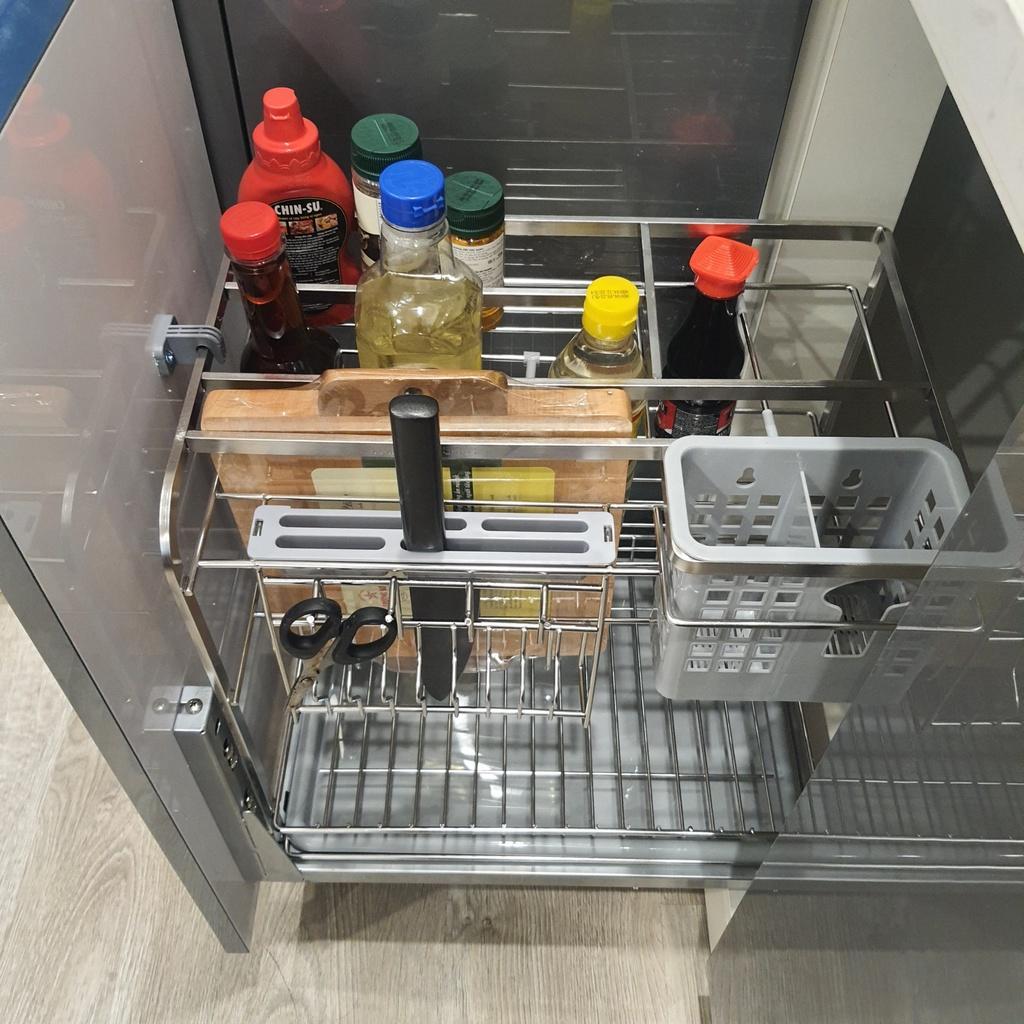 Kệ Để Dao Thớt Gia Vị Đa Năng Tủ Bếp INOX 304 Chính Hãng - Bảo Hành INOX Trọn Đời