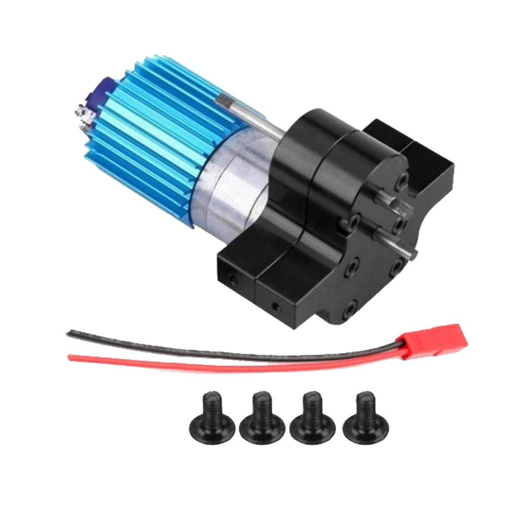 Hộp Số Thay đổi Tốc độ Xe RC Hộp Số Kim Loại Hộp Số 370