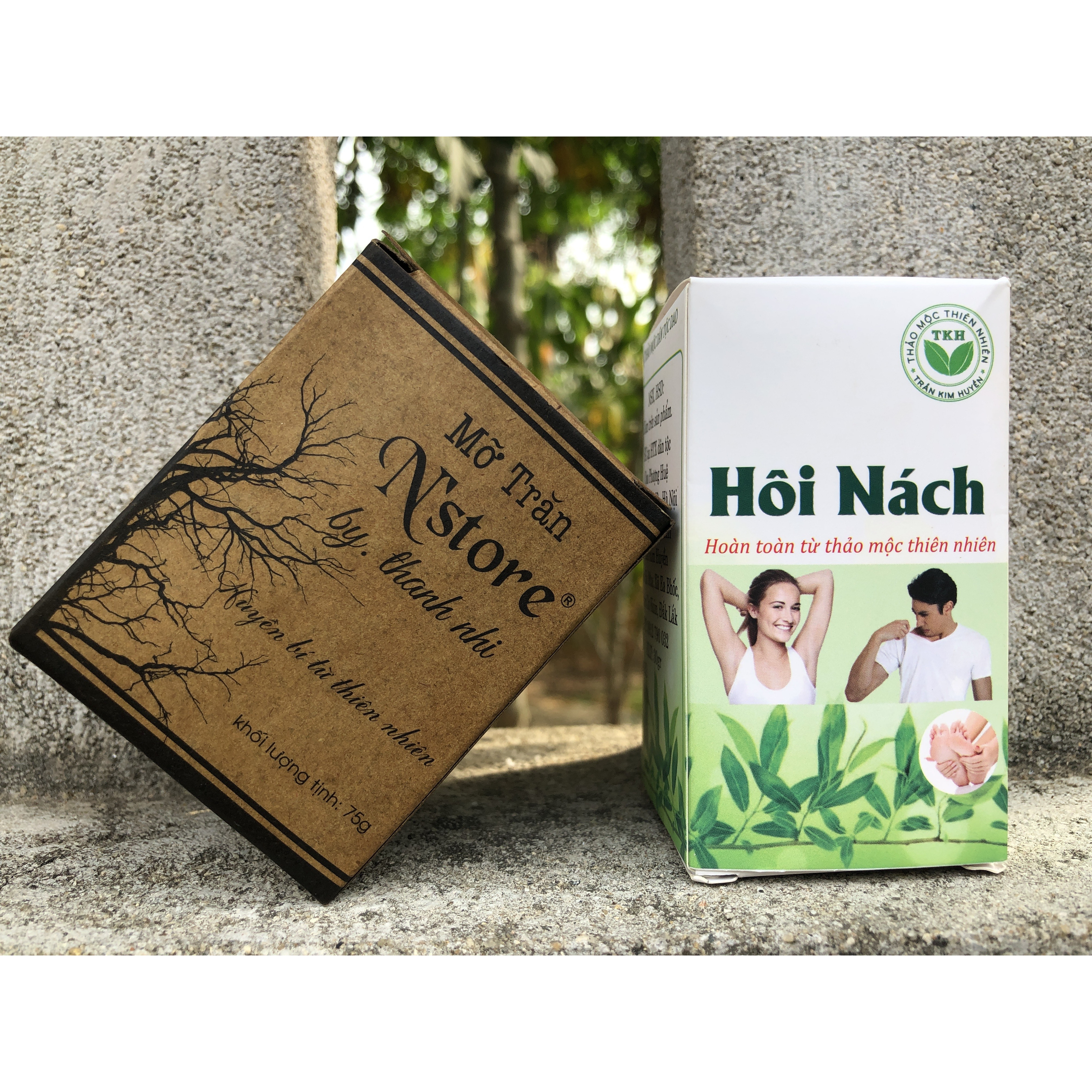 Sản phẩm chuyên chăm sóc vùng Nách: Ngăn Ngừa Hôi Nách Quay Trở Lại, Giảm Thâm, Se Khít Lỗ Chân Lông, Triệt lông - Mỡ Trăn N’store &amp; Thảo Mộc Thiên Nhiên Trần Kim Huyền