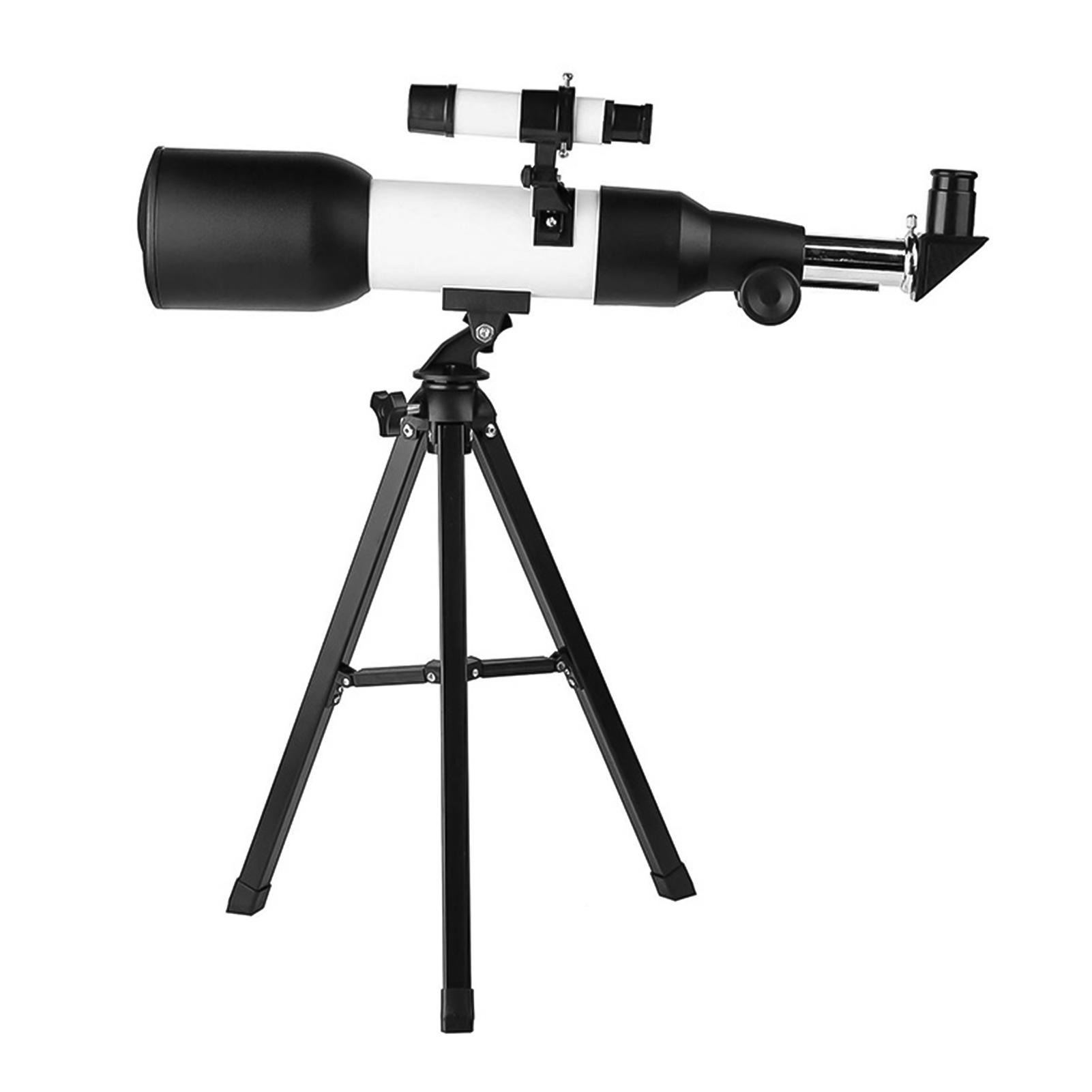 15X-75X 60mm Astronomical Refracting Telescope Monocular Telescope with Tripod Moon Filter Teleconverter Finderscope