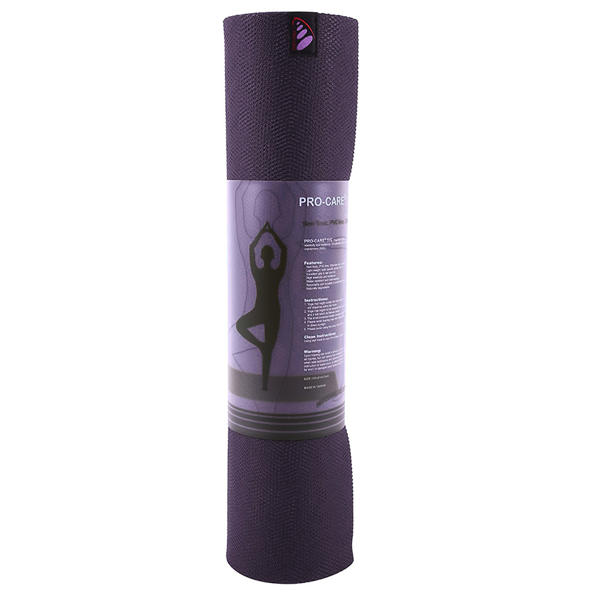 Thảm tập yoga Pro-Care TPE siêu bám 5mm (tặng kèm túi đựng thảm Sportslink)