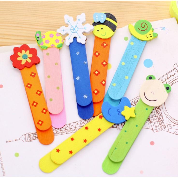 Đánh Dấu Sách Bookmark Gỗ - Giao Mẫu Ngẫu Nhiên