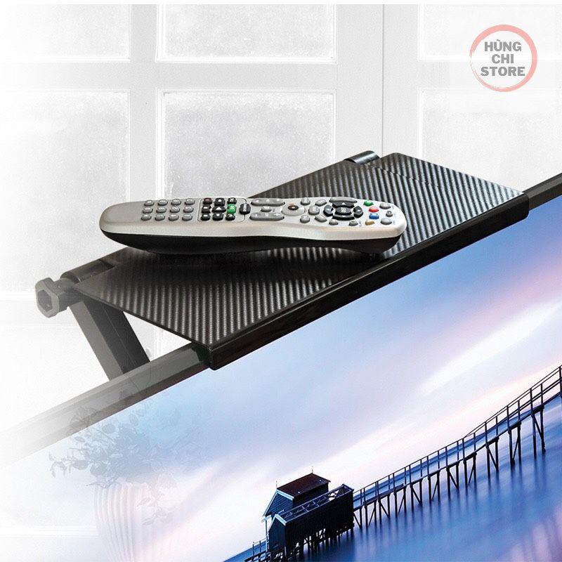 Kệ để đồ trên màn hình máy tính ,tivi đa năng gấp gọn nhựa ABS hàng dày loại tốt cao câp siêu tiện dụng