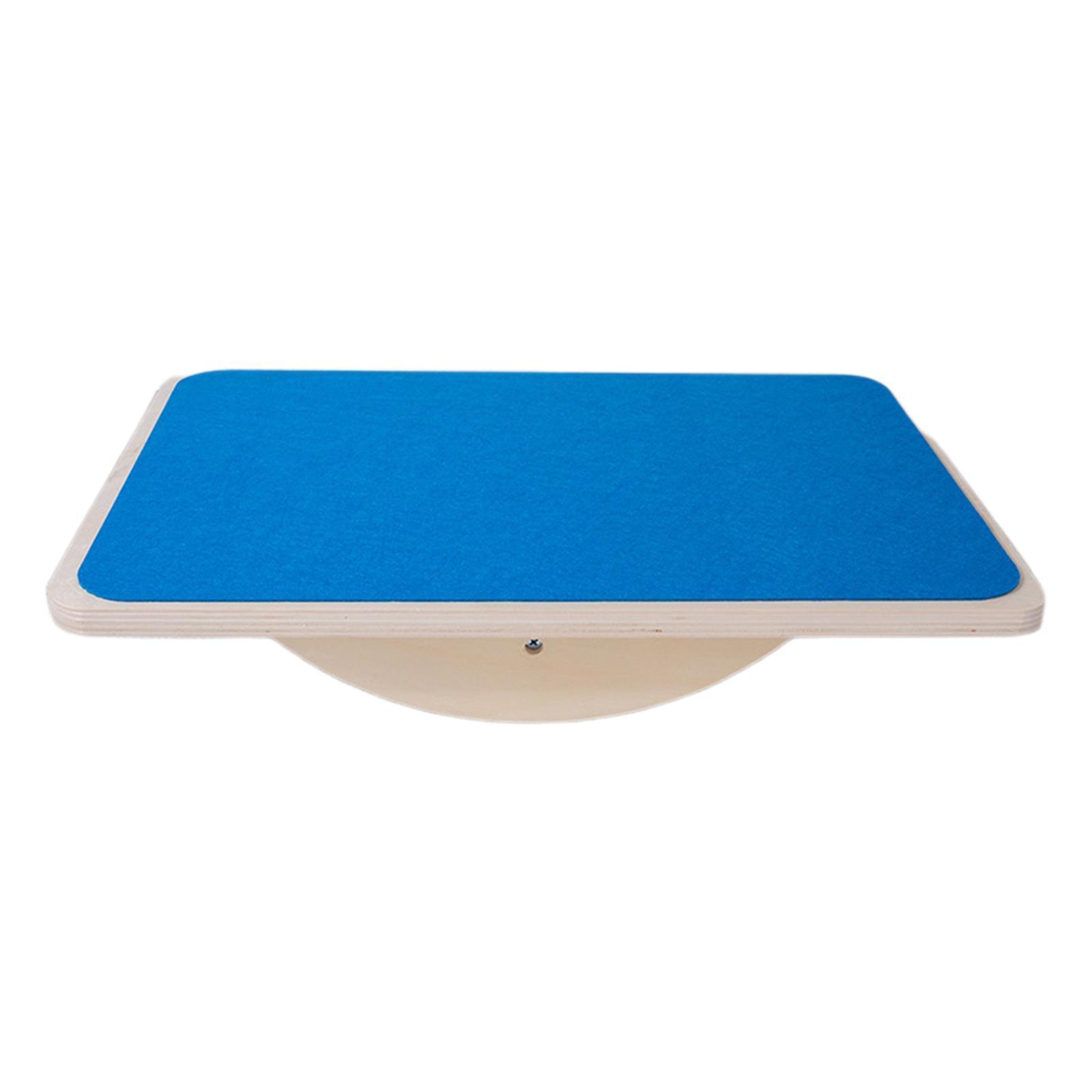 Montessori Balance Board Curvy Equipment Toys Rocker Board Balancing for Yoga Indoor
