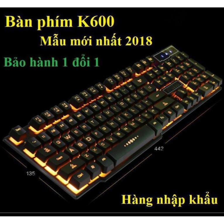 Bàn phím máy tính,Bàn phím K600 Tương Thich Với Mọi Hệ Điều Hành - Mẫu mới nhất 2019