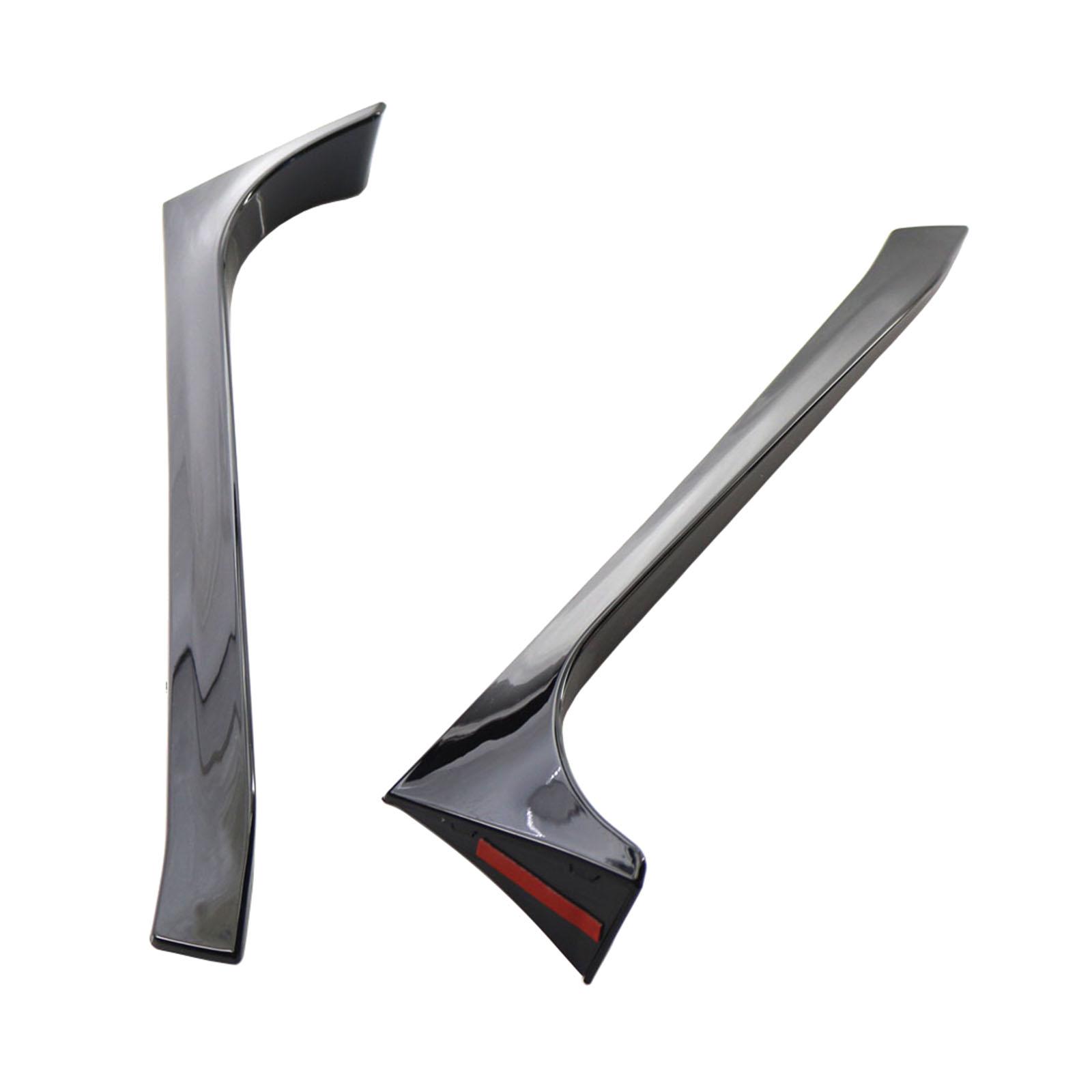 2Pcs Rear Roof Window Side Spoiler Wing Custom Parts for VW Golf 6 GTI
