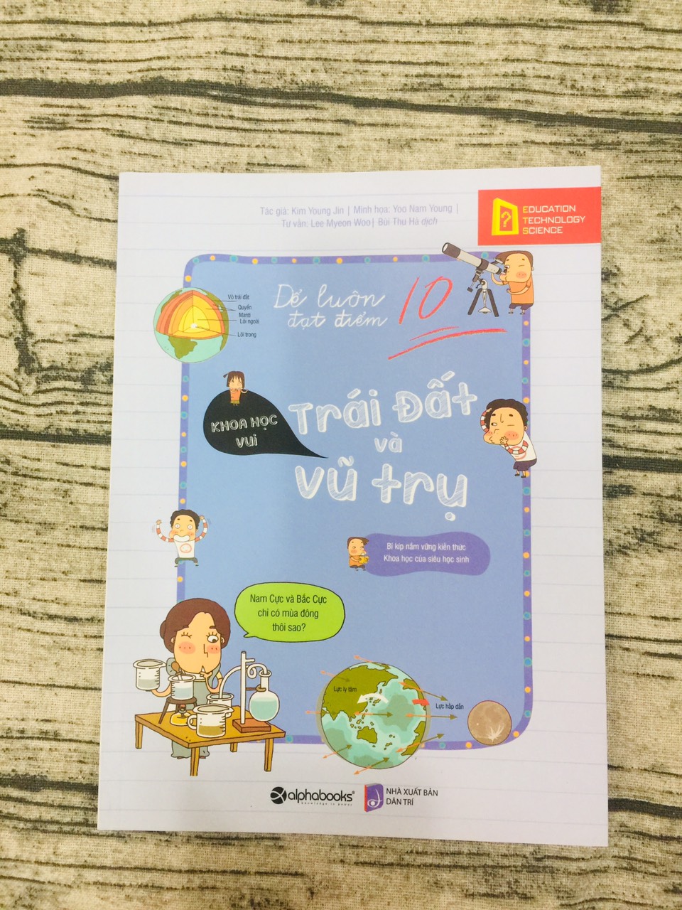 Để luôn đạt điểm 10: Trái đất và vũ trụ
