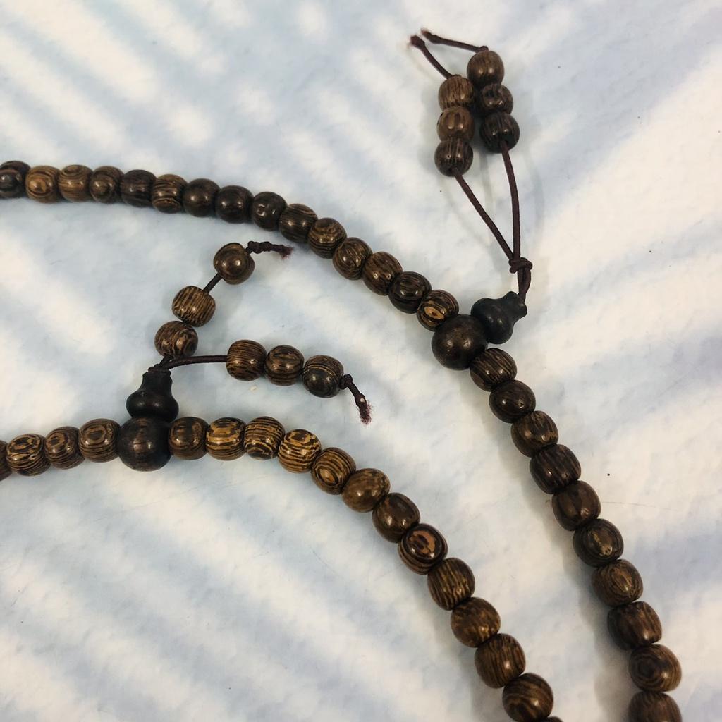 Chuỗi Vòng Hạt Gỗ Bách Xanh 30cm, Chuỗi Vòng Tay, Vòng Cổ, Phụ Kiện Trang Sức Bắt Mắt