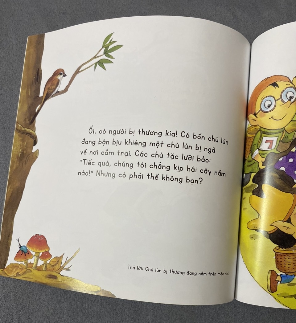 Sách - Kính vạn hoa thiên nhiên: Cuộc thi ở làng Nấm