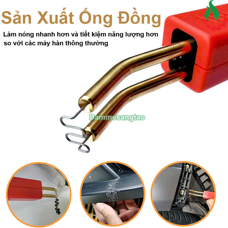 Máy Mỏ Hàn Nhựa Phục Hồi Nhựa Gãy Như Mới – Bắn Ghim Cực Nhanh, Chịu Lực Tốt