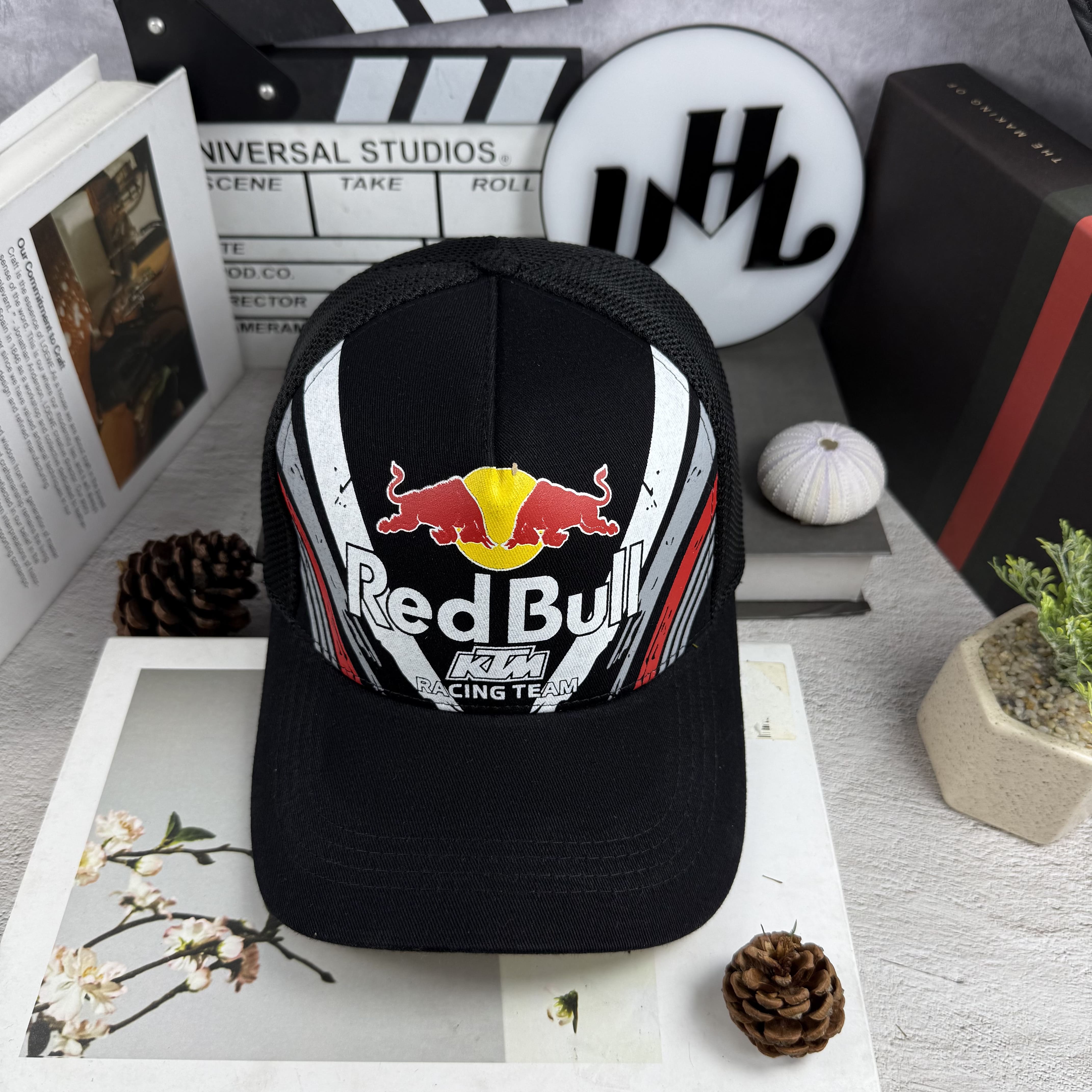 Nón Racing, mũ lưỡi trai REDBULL vải Kaki đẹp Form chuẩn (Ảnh thật)