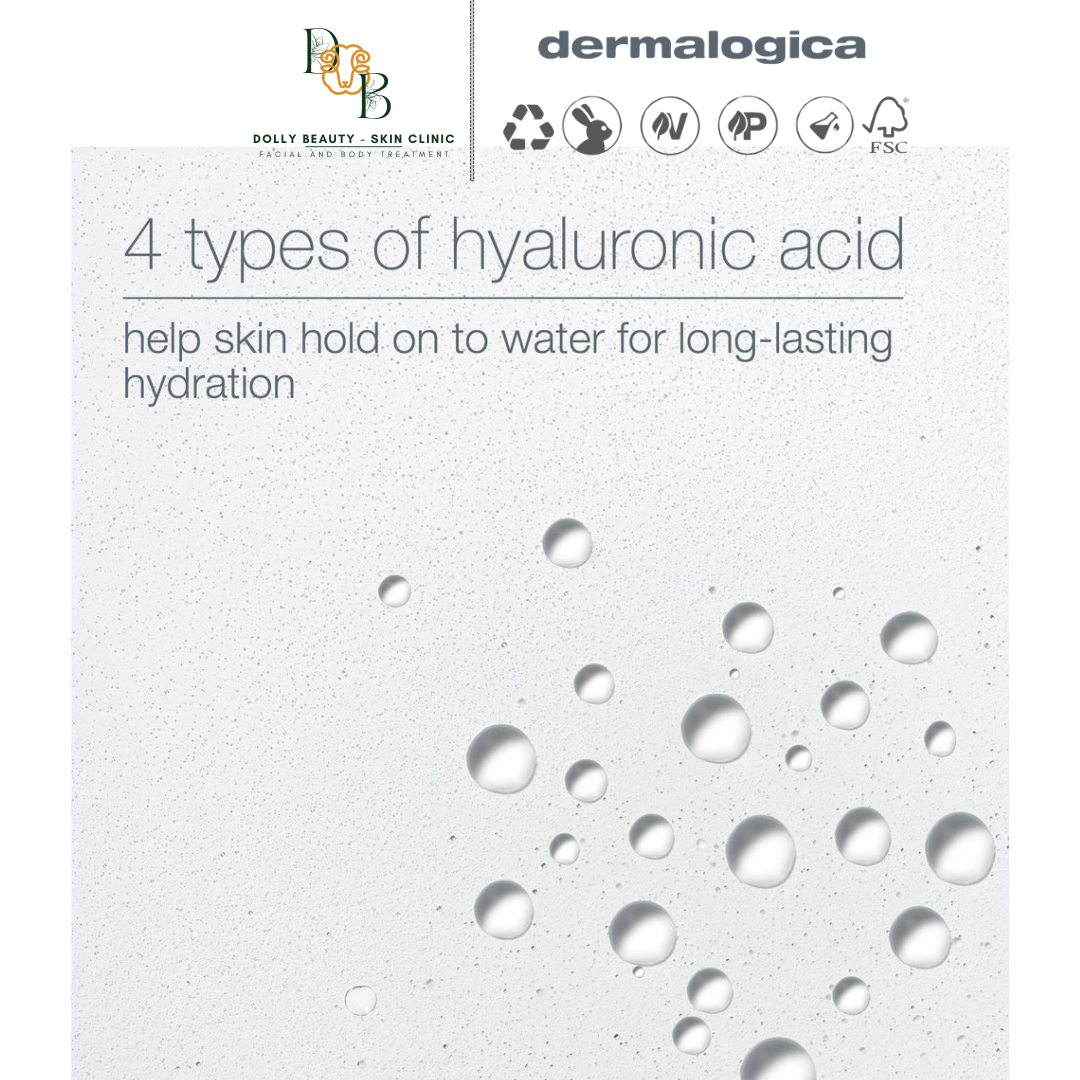 Xịt khoáng hồi sinh làn da HYALURONIC CERAMIDE MIST 150ml tăng cường, cấp ẩm &amp; mịn mượt của Dermalogica