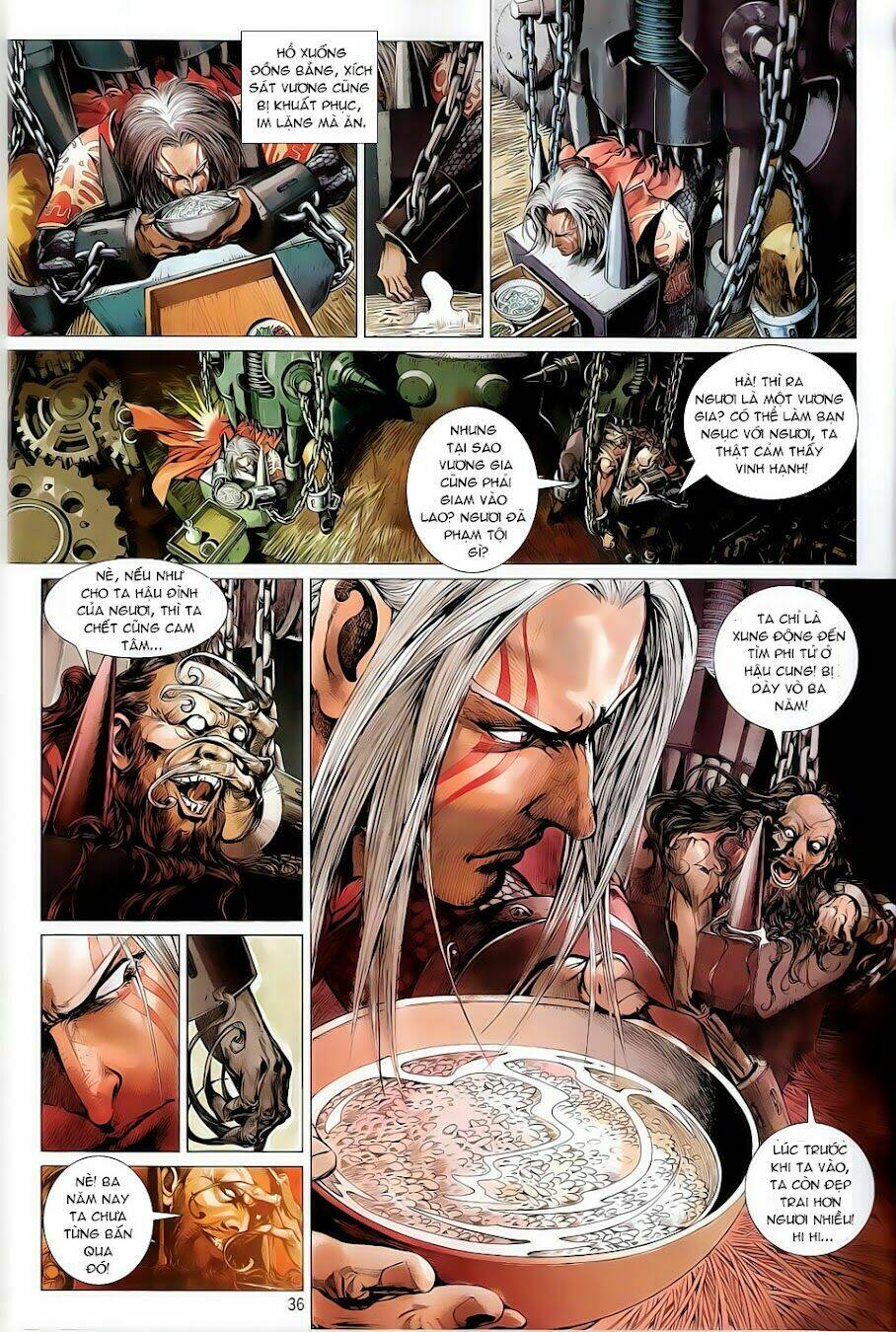 thiết tướng tung hoành (cựu tác) chapter 0 33