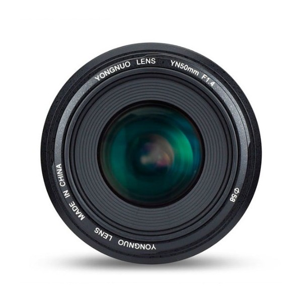 Ống kính Yongnuo 50mm F1.4 cho Canon- Hàng nhập khẩu