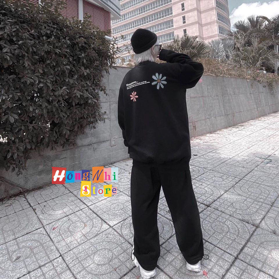 Quần Jogger Thun Dài Dây Rút Lai Màu Đen Long Basic Pant - Jogger Dây Rút Unisex - MM