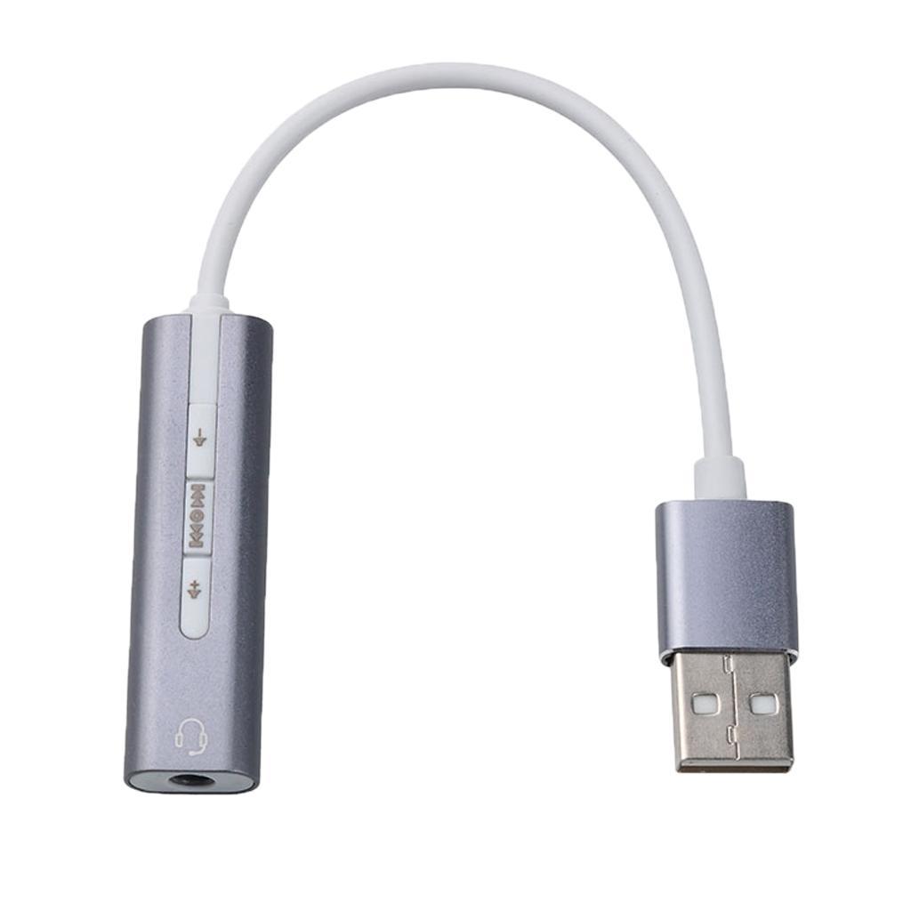 USB Type-C to Aux Audio 3.5mm Jack Headphone Microphone Adapter