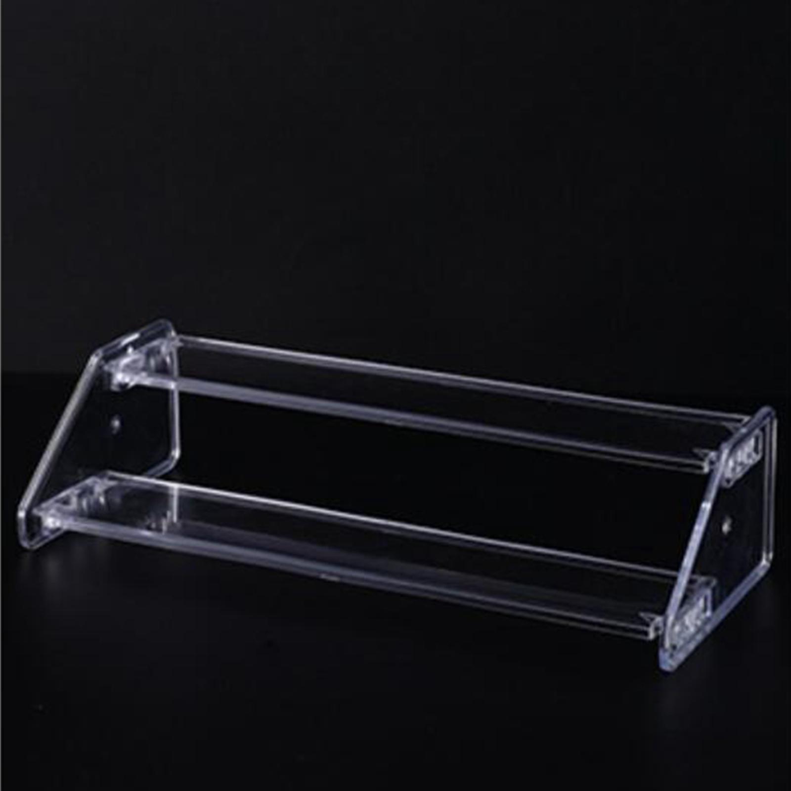 Acrylic Display Riser Multifunctional Storage Tabletop Acrylic Display Riser Jewelry Display Stand for Collectibles Action Figure Dolls Toys