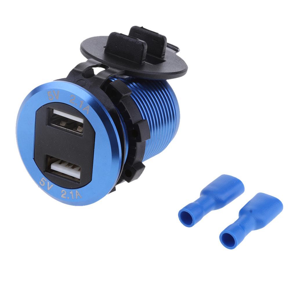 Universal Portable Fast Dual USB Car Charger for Mobile Phone New