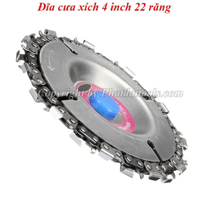 Đĩa cưa gỗ dạng xích,lưỡi cưa xích 4 inch