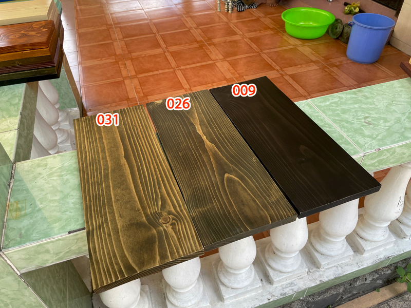 Bảng màu - Sơn lau gỗ gốc nước - Hộp 1kg - dễ sử dụng, không độc hại, an toàn cho sức khoẻ