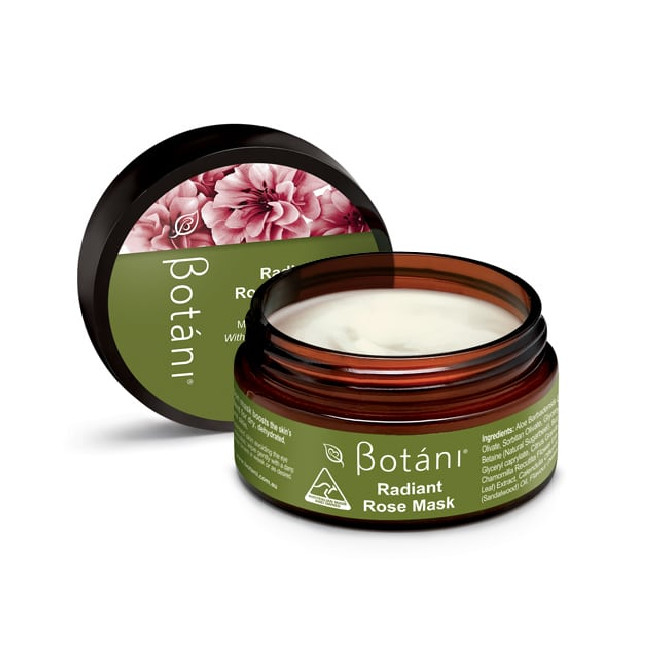 Mặt nạ hoa hồng rạng rỡ Botani Radiant Rose Mask 100g