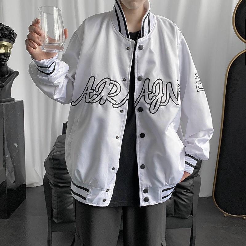 Áo Khoác Bomber Jacket/ Áo khoác bomber dù unisex form rộng 2 lớp 23 nam nữ Ulzzang