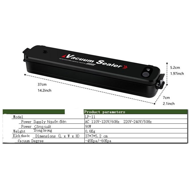 Máy Hút Chân Không Hàn Miệng Túi 2in1 Vacuum Sealer