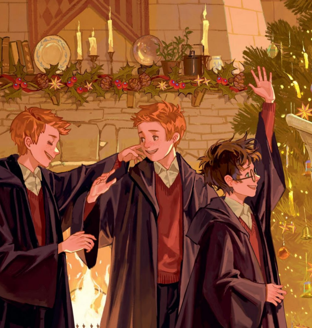 Sách ngoại văn: Christmas At Hogwarts (Hardback)