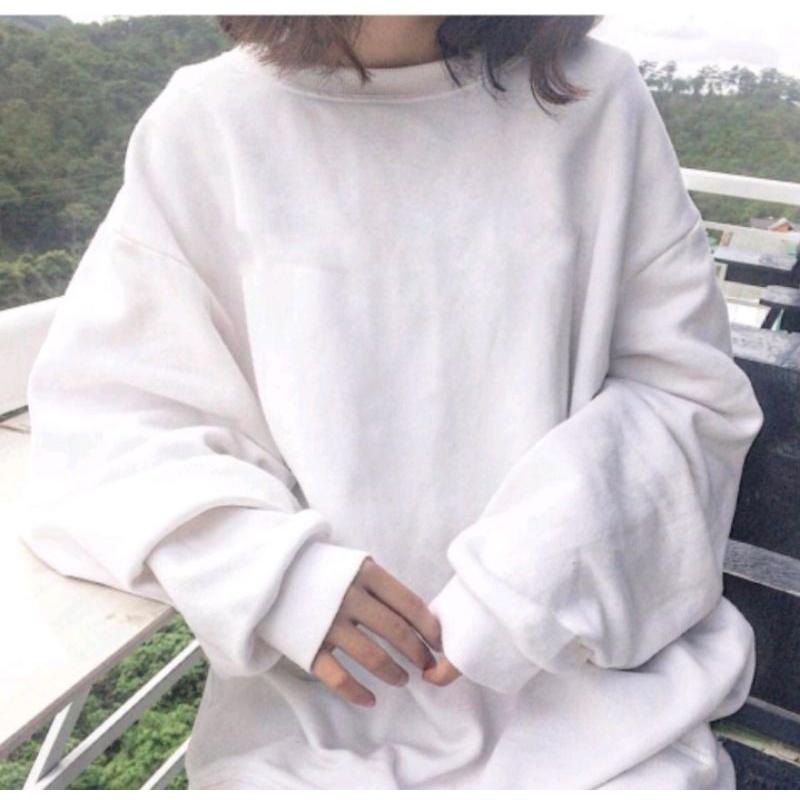 áo sweater form rộng