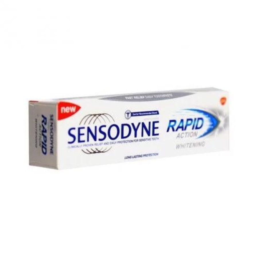 Kem đánh răng Sensodyne Rapid Action Whitening 100g