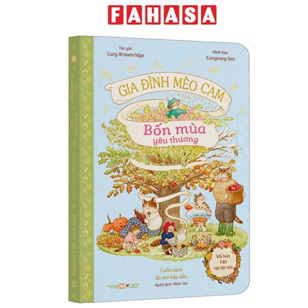 Sách - Gia Đình Mèo Cam - Bốn Mùa Yêu Thương - Bìa Cứng