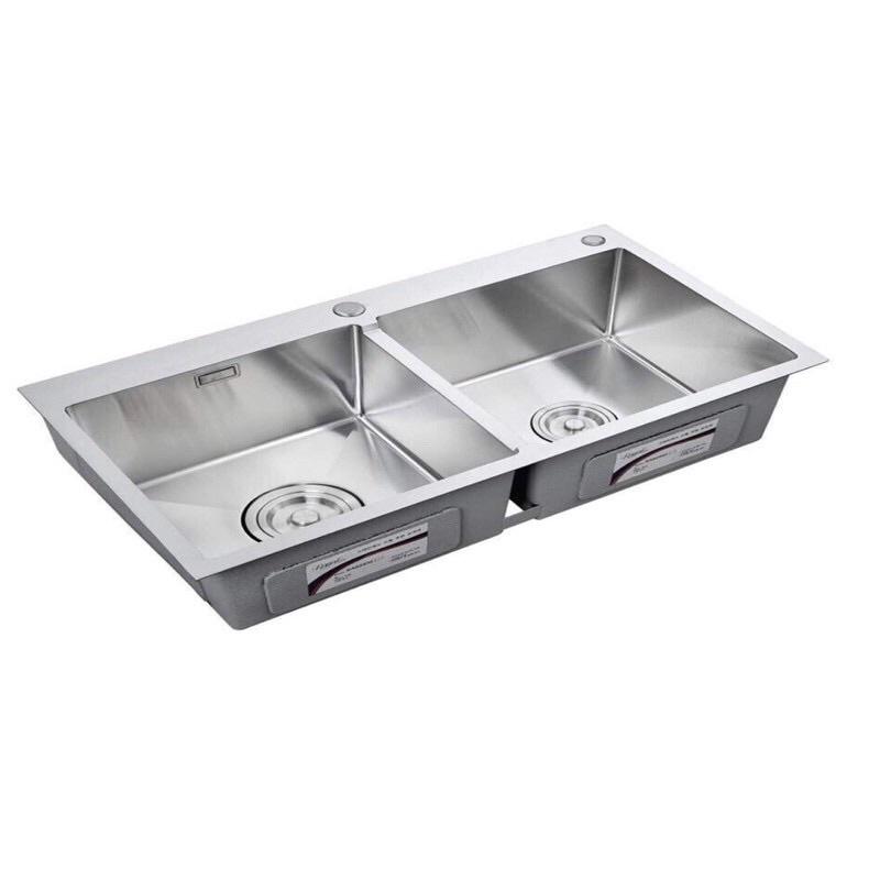 (Hàng loại 1) Chậu rửa bát inox 304.Chậu rửa bát cân 8245.Chậu rửa bát